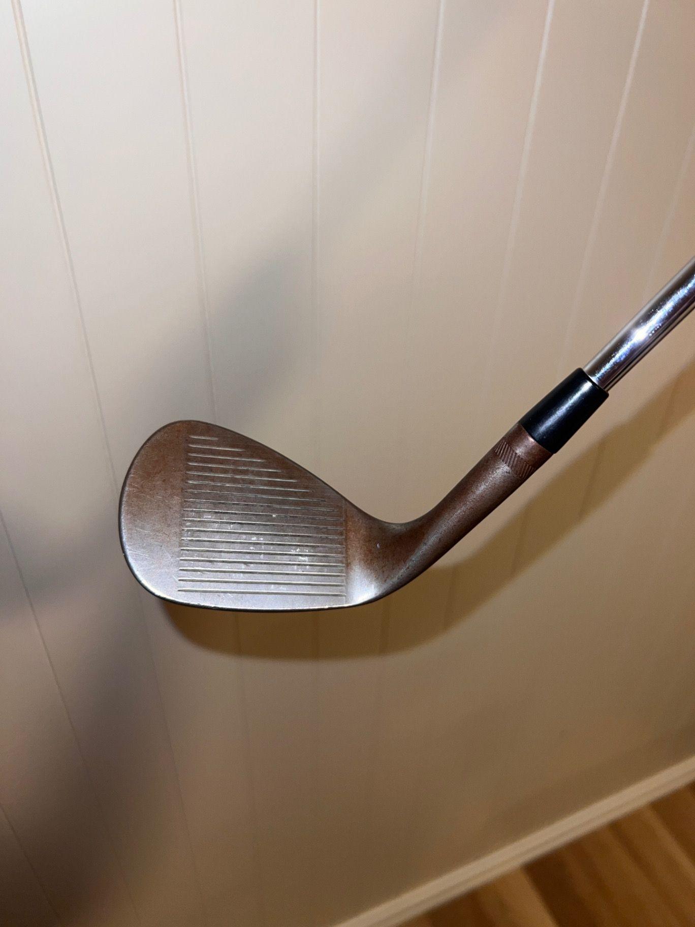 Wedge Titleist Vokey SM10 Raw S Grind 110-120g 56° Above Average 9.0 Stiff Steel Right Men