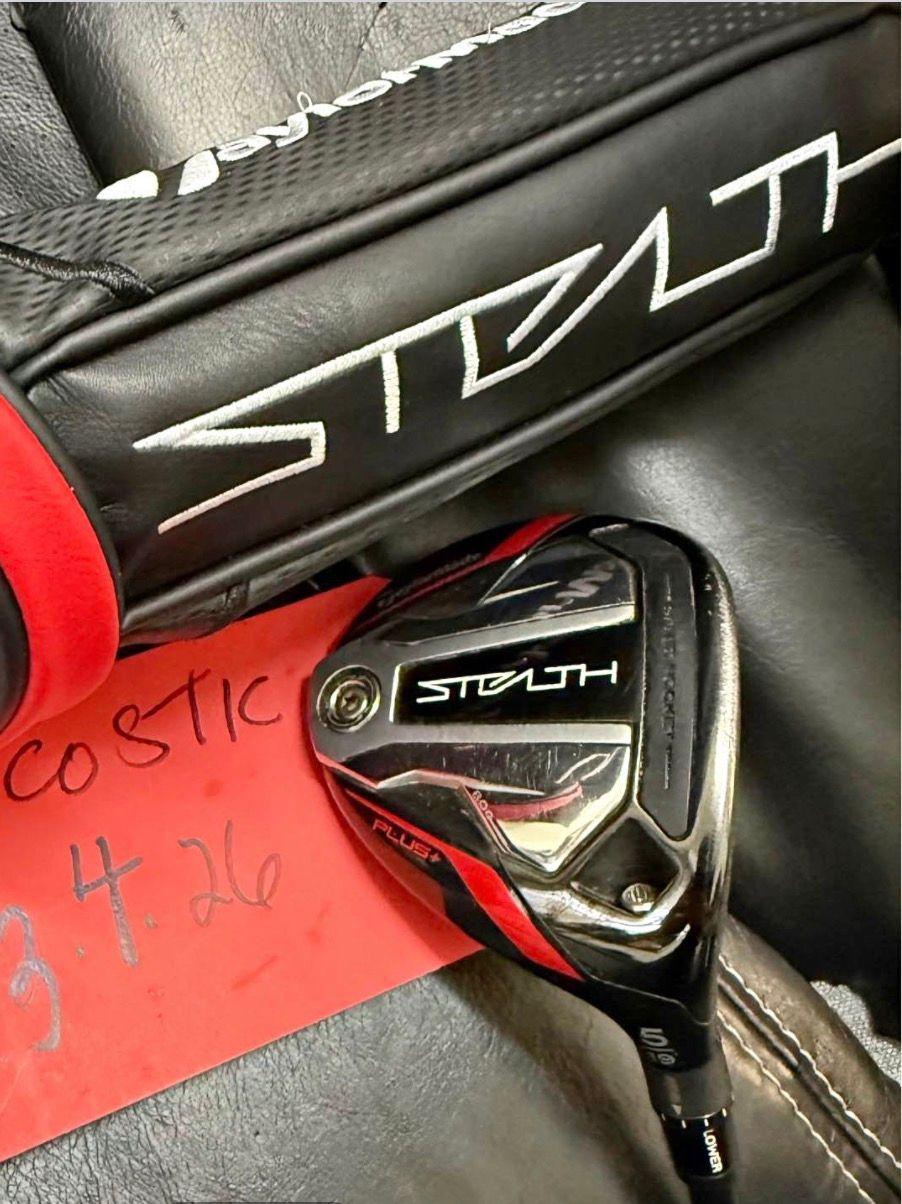 Fairway Wood TaylorMade STEALTH PLUS 60-70g 5 wood Average 8.0 Graphite Stiff Right Men