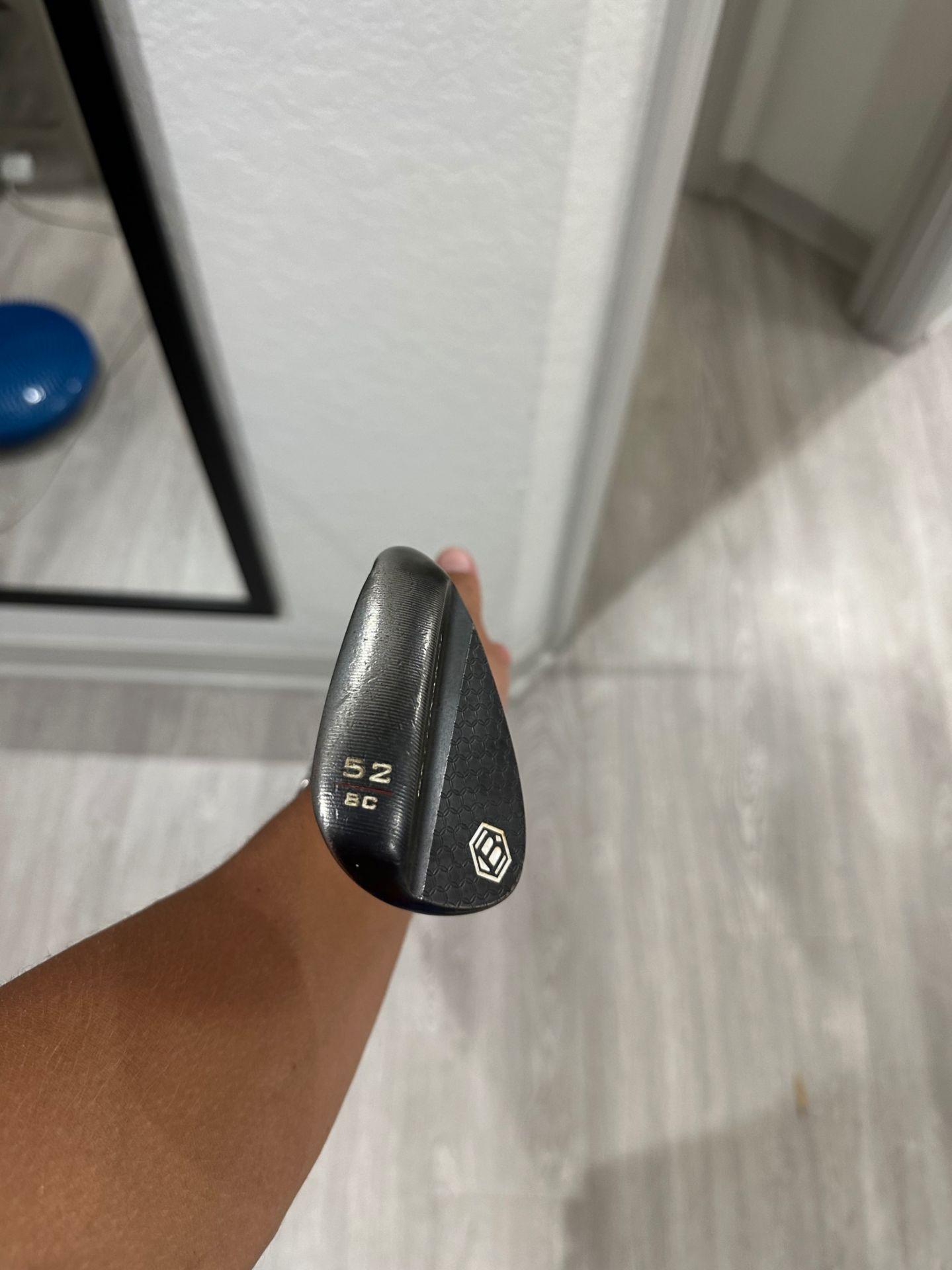 Wedge Bettinardi HLX 3.0 Black Smoke 110-120g 52° Average 8.0 Steel Stiff Right Men