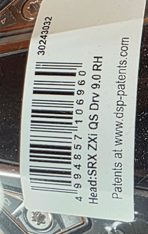 Driver Srixon ZXi Stiff Right Brand New 10.0 9.0° Graphite
