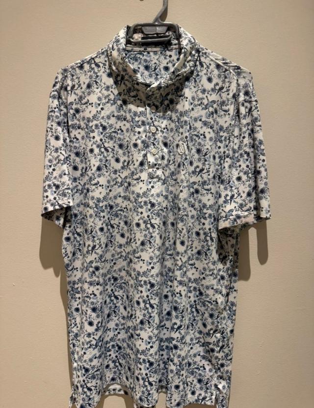 Men´s Appare G Fore Men´s Golf Shirts M Blue Good Condition 8.0