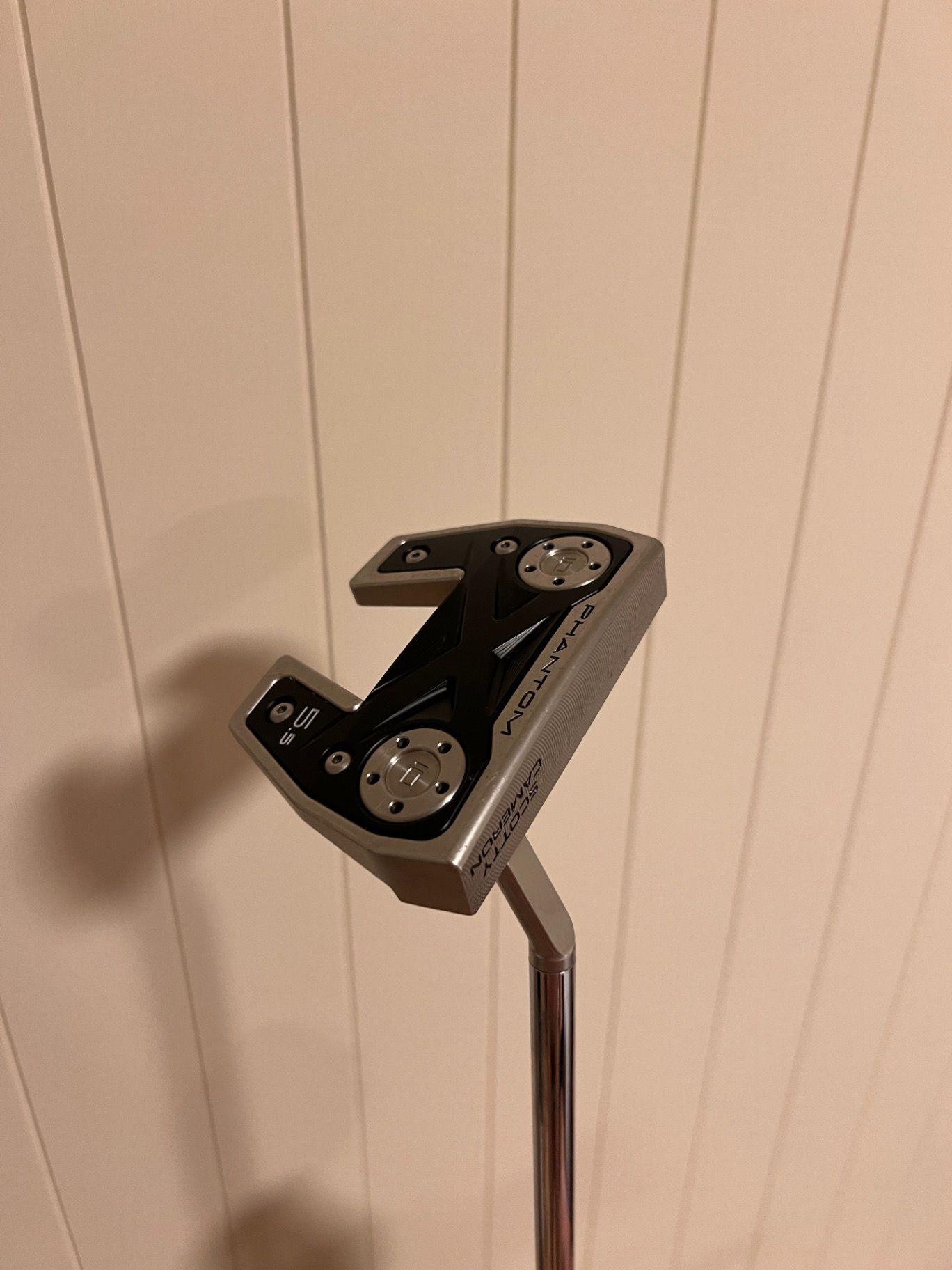 Putter Scotty Cameron Scotty Cameron Phantom X 5.5 33 90-100g Mallet Mint 9.5 Steel Right Men