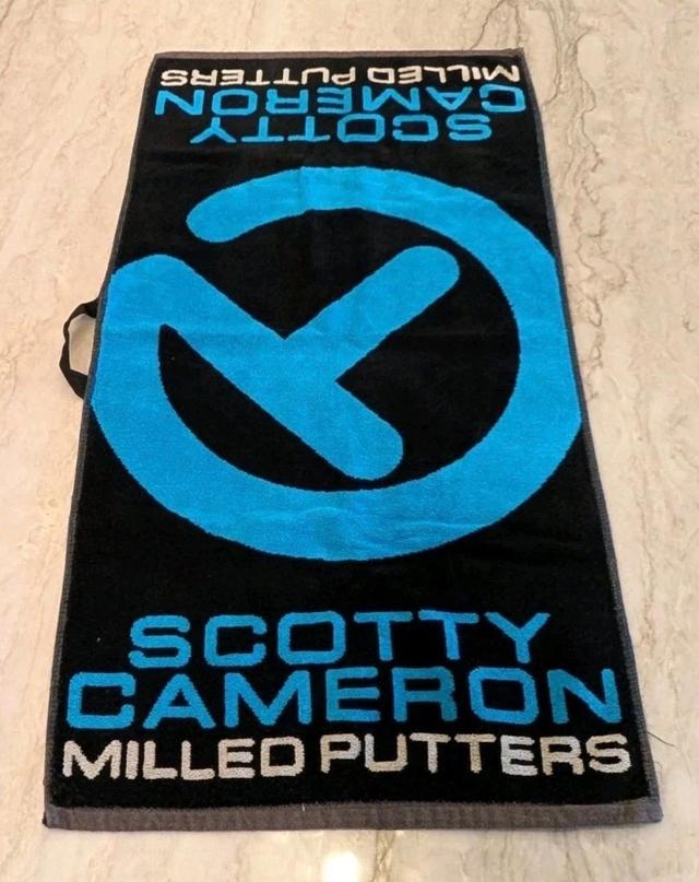 Golf Towel Titleist Blue Used