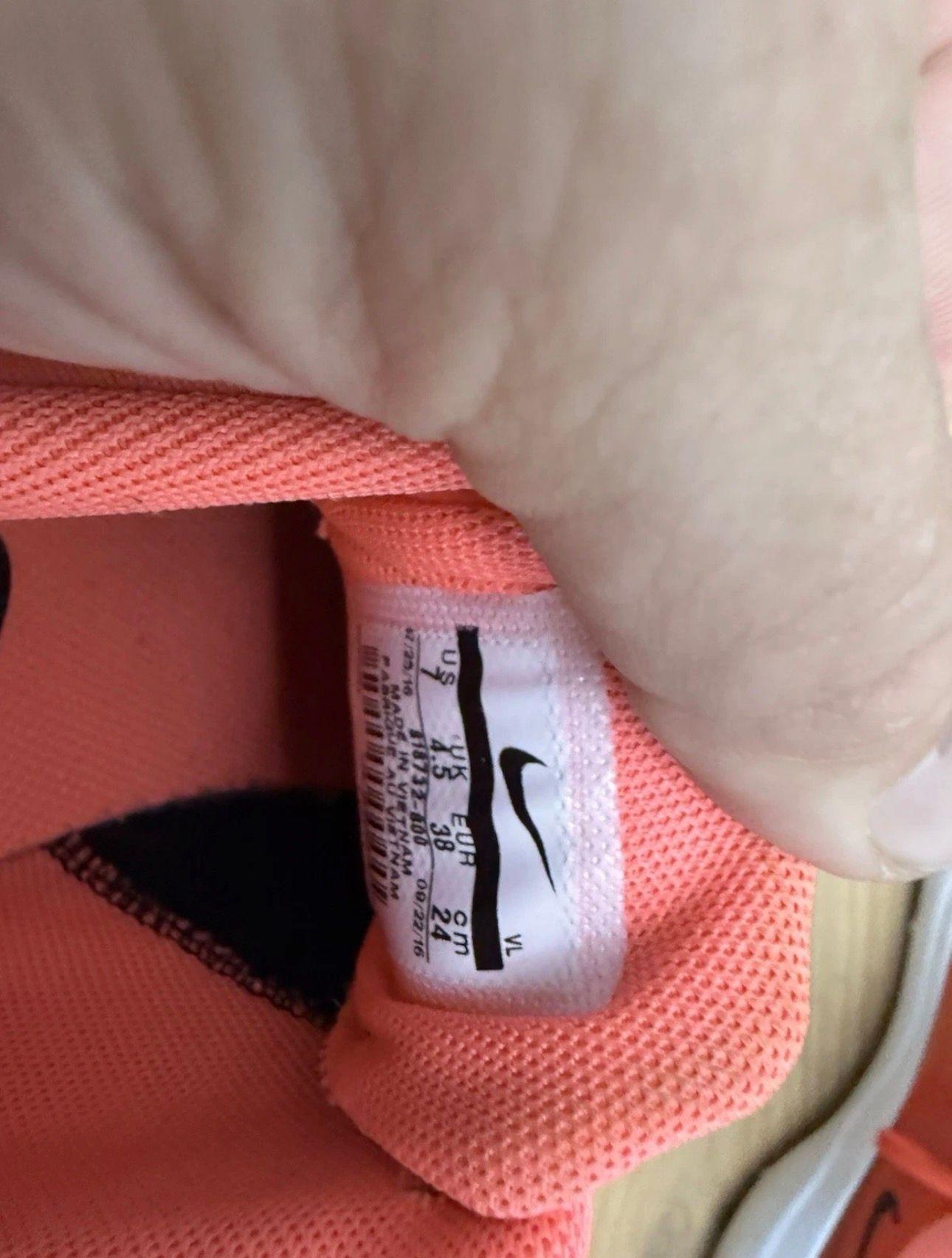 Women´s Shoe Nike 7 Orange Good Condition 8.0 Spikeless