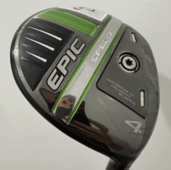 Fairway Wood Callaway Epic Speed 50-60g 4 wood Average 8.0 Graphite Senior Right