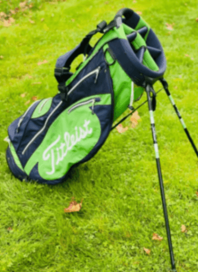 Bag Titleist Stand Bag Green Good Condition 8.0