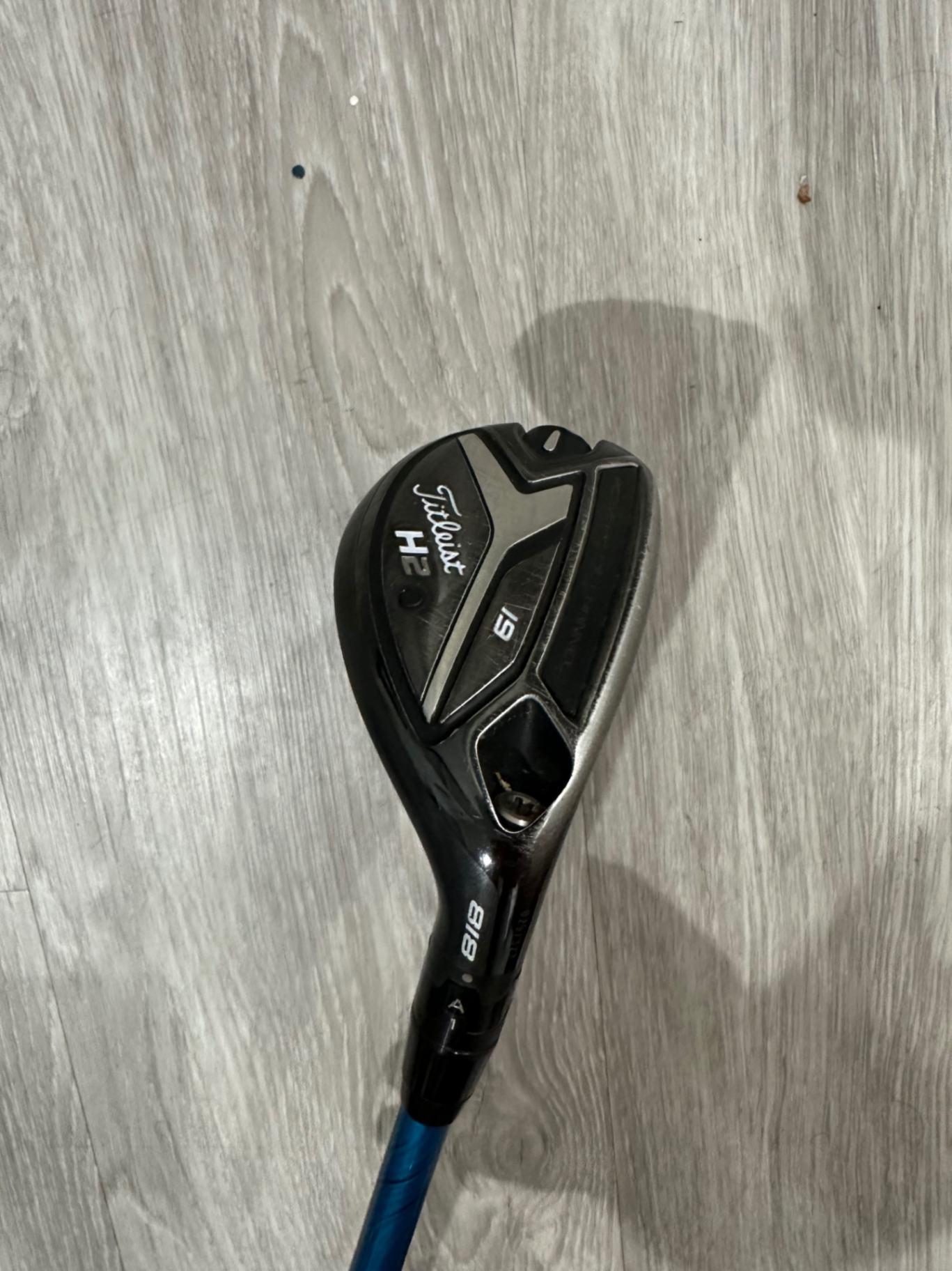 Hybrid Titleist 818 H2 80-90g 3 Hybrid Average 8.0 Steel Stiff Right