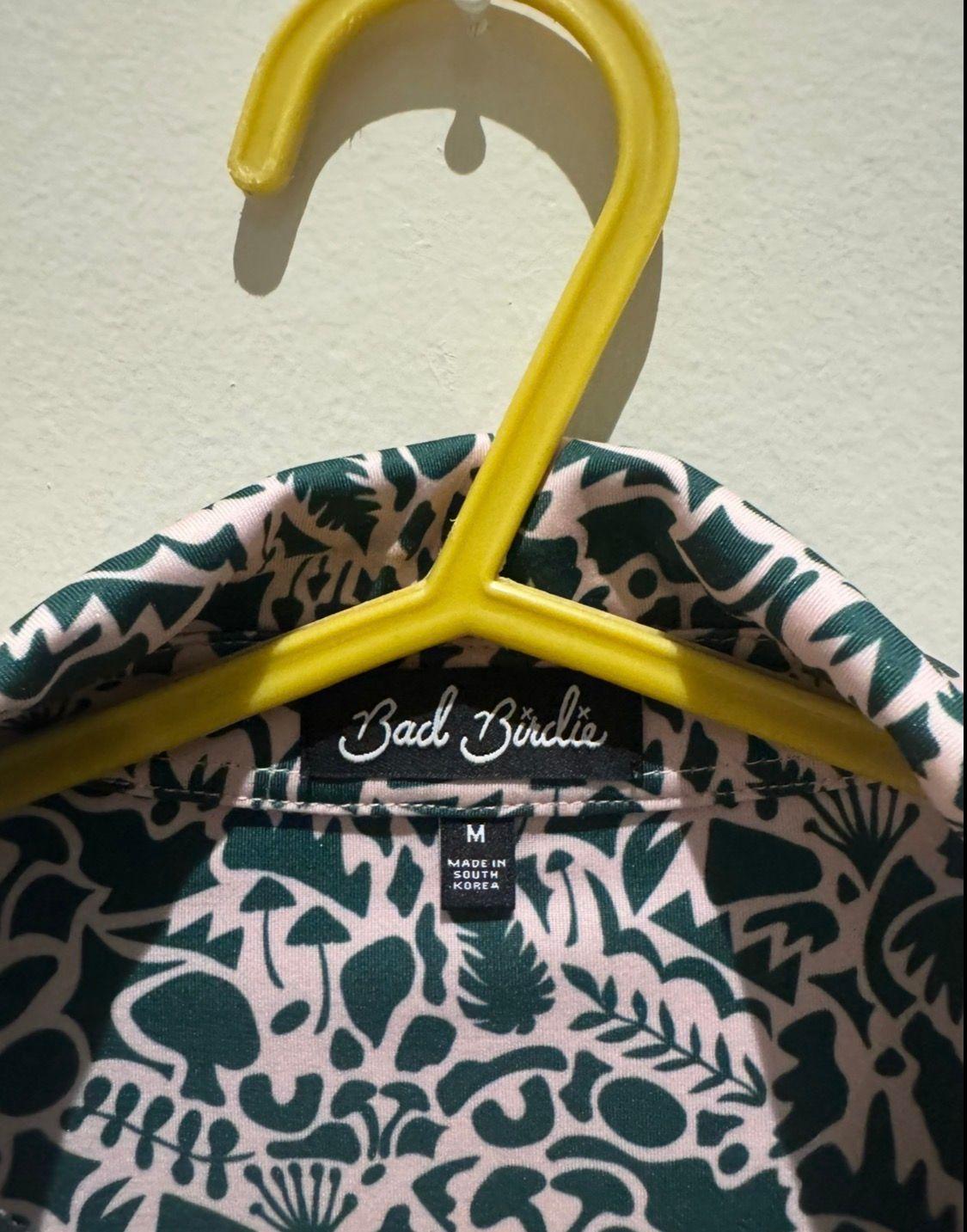Men´s Appare Bad Birdie Men´s Golf Shirts M Green Good Condition 8.0