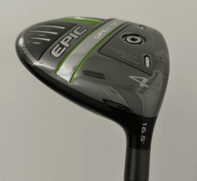 Fairway Wood Callaway Epic Speed 50-60g 4 wood Average 8.0 Graphite Senior Right