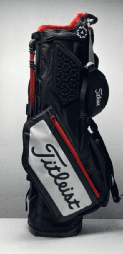 Bag Titleist Stand Bag Black Excellent Condition 9.0