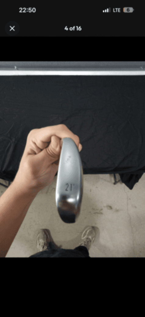Utility Iron Callaway X Forged UT 21 100-110g Mint 9.5 Steel Stiff Right Men
