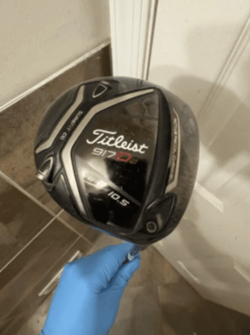 Driver Titleist 917D2 Right 10.5° Men Graphite Average 8.0 Stiff 60-70g