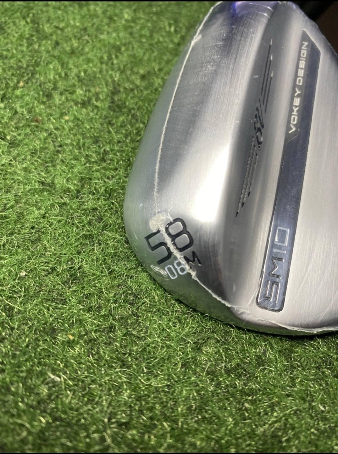 Wedge Titleist Vokey SM10 Tour Chrome M Grind 58° Brand New 10.0 Steel Right Men