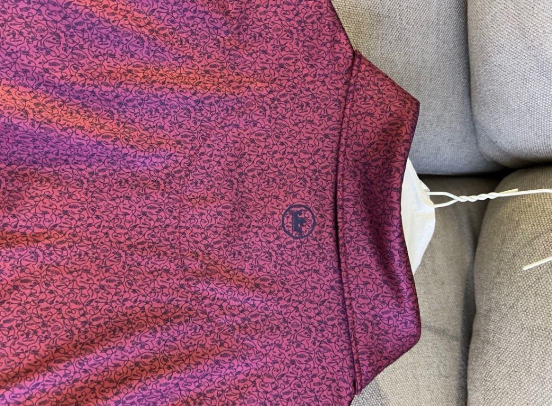 Men´s Appare Peter Millar Men´s Golf Shirts L Red Good Condition 8.0