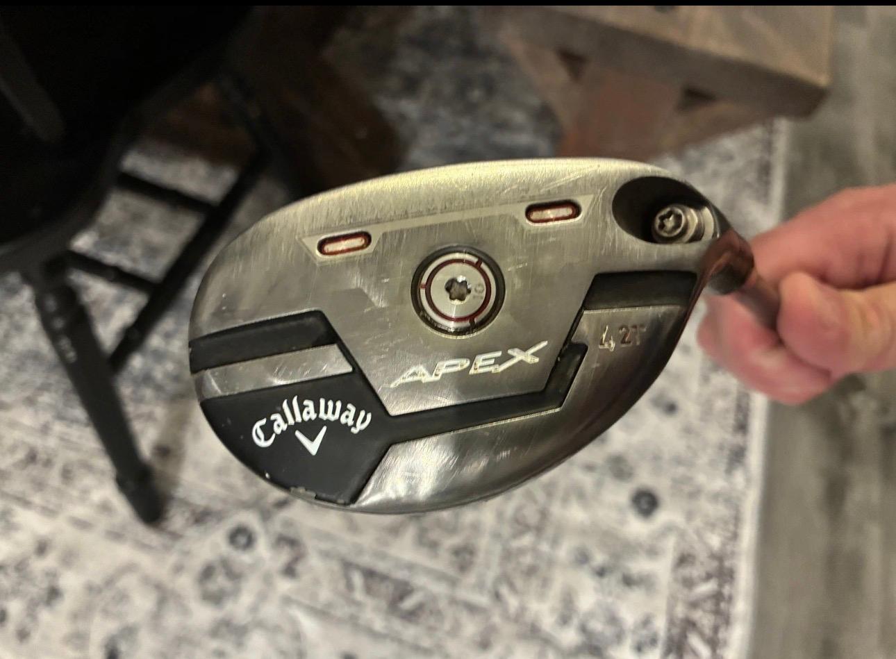Hybrid Callaway Apex 60-70g 4 Hybrid Average 8.0 Graphite Stiff Right