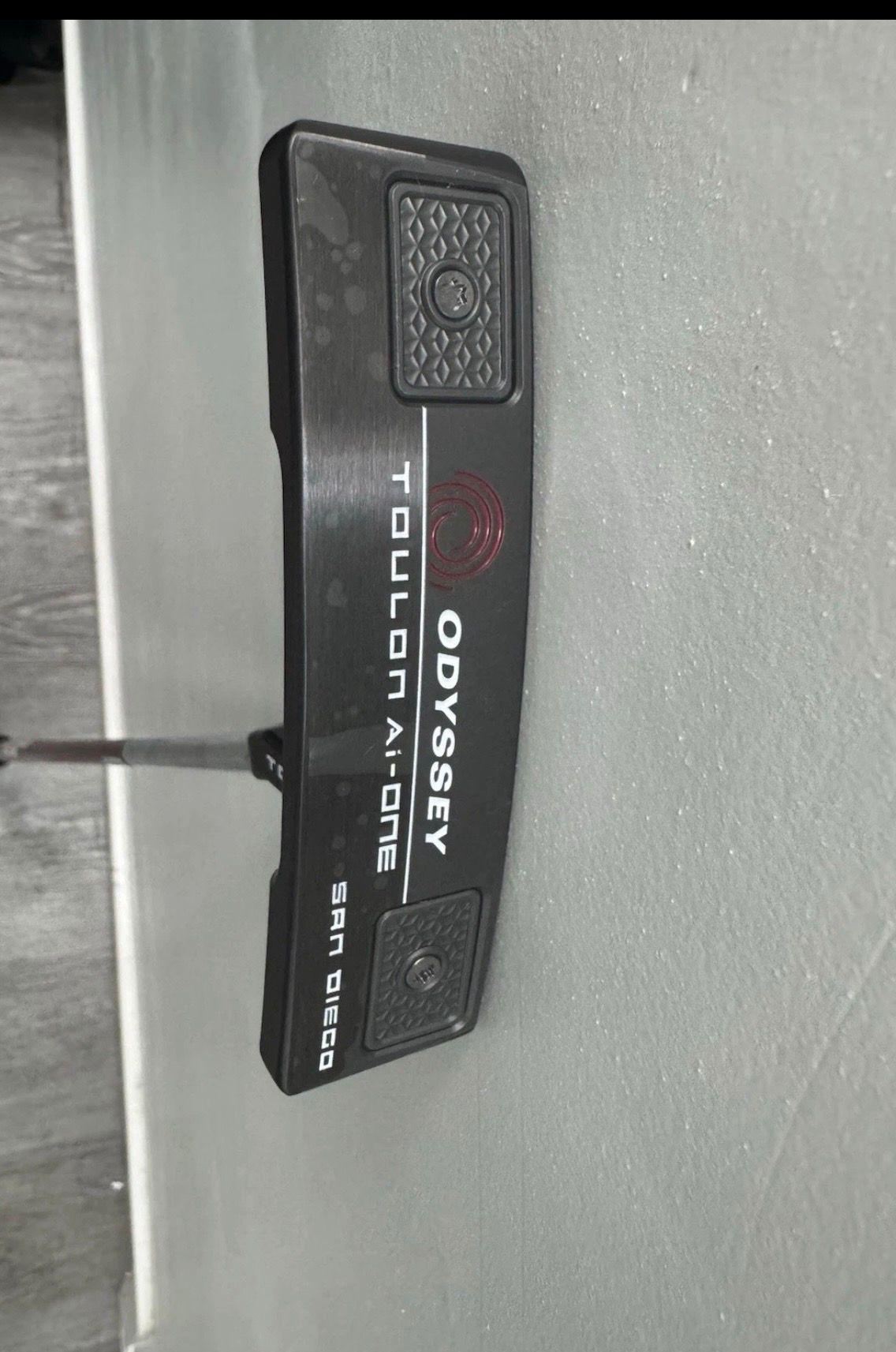 Putter Toulon Design San Diego 34 Right Steel Brand New 10.0 Blade Men