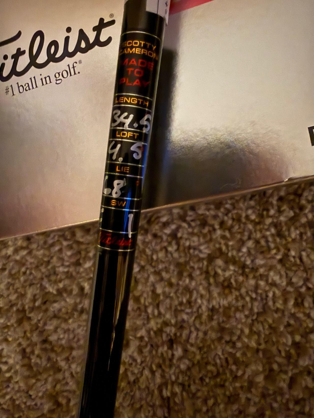 Putter Scotty Cameron PHANTOM5OC 34 Mallet Brand New 10.0 Steel Right Men