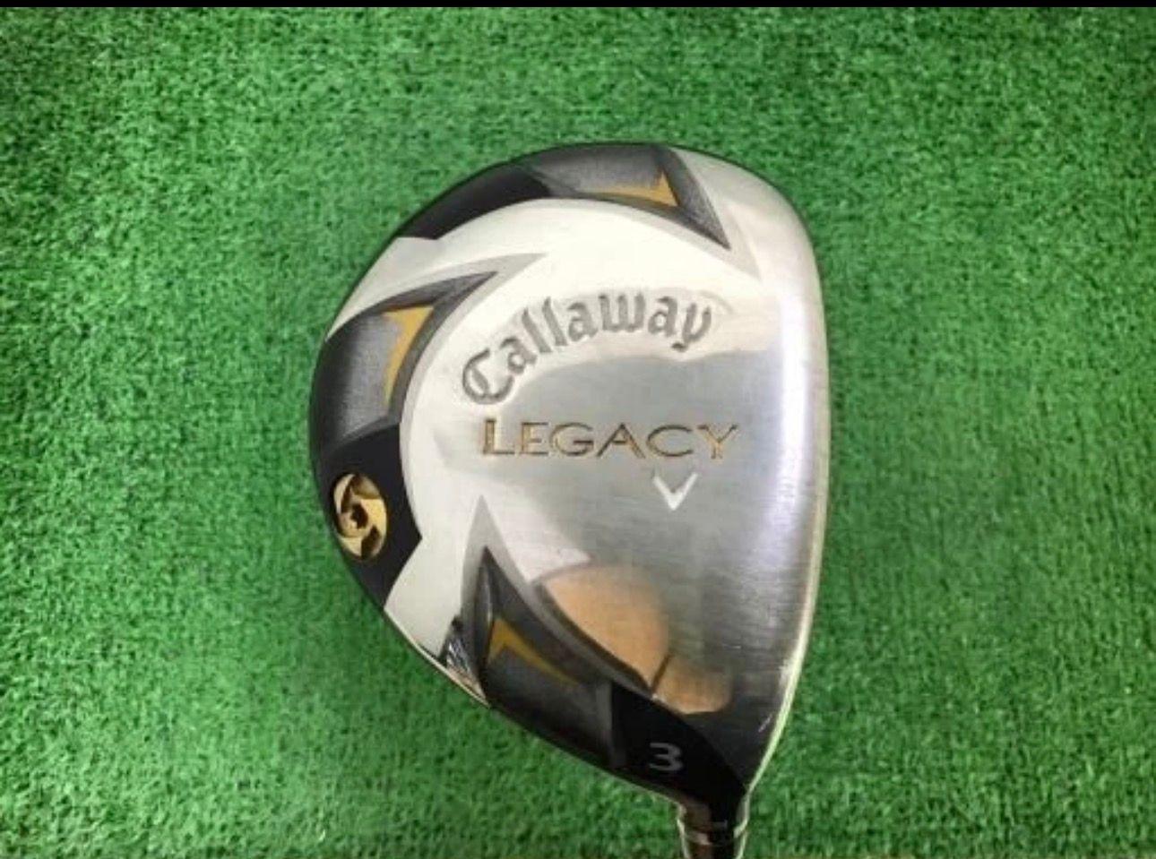 Fairway Wood Callaway 60-70g 3 wood Average 8.0 Graphite Stiff Right Men
