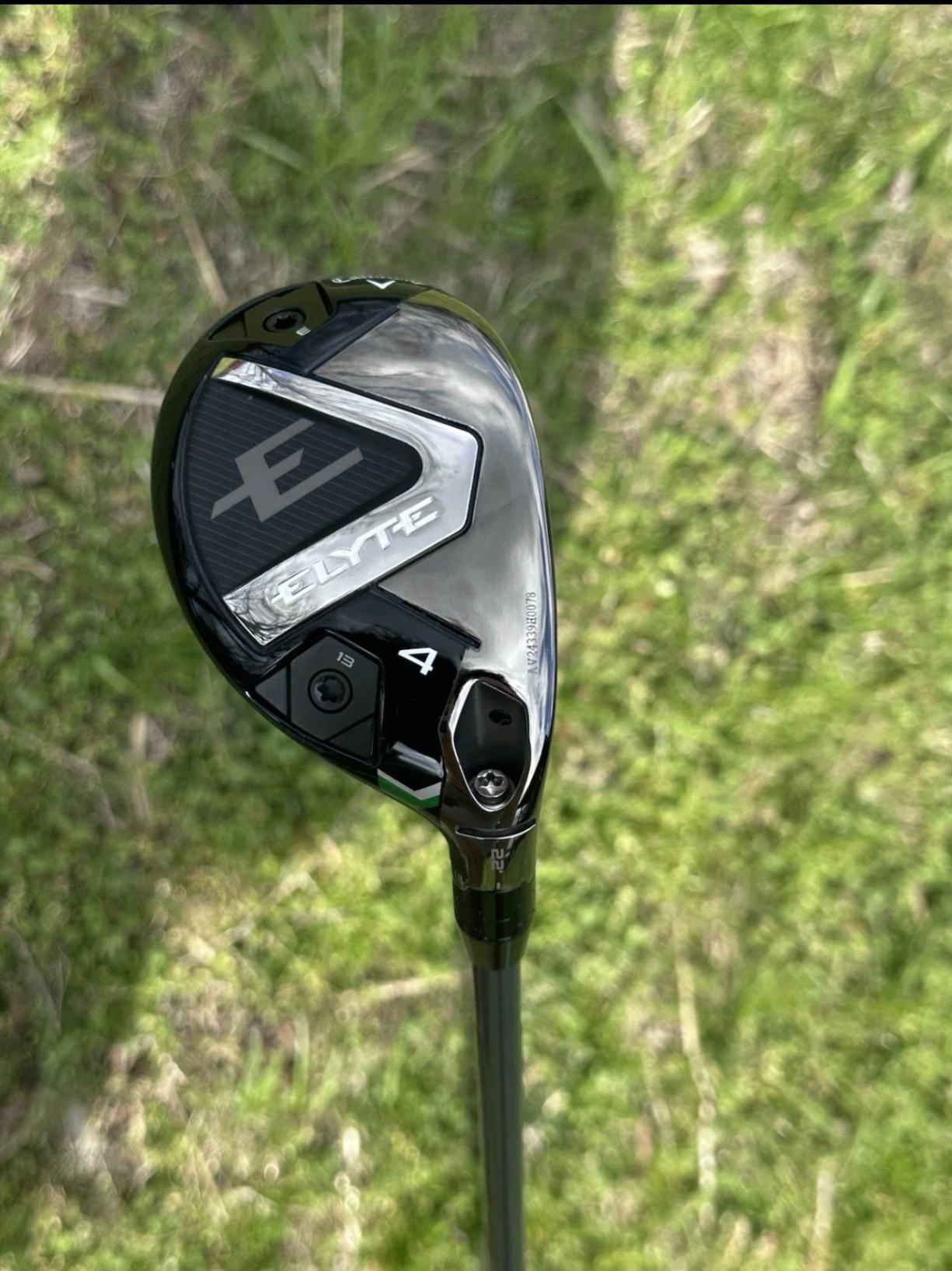 Hybrid Callaway Elyte 4 Hybrid Mint 9.5 Graphite Stiff Right 70-80g