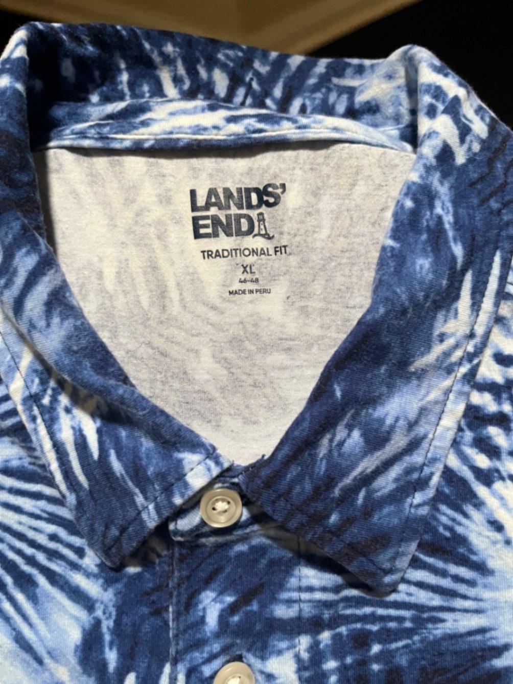 Men´s Appare Men´s Golf Shirts 46 (L) Blue Excellent Condition 9.0