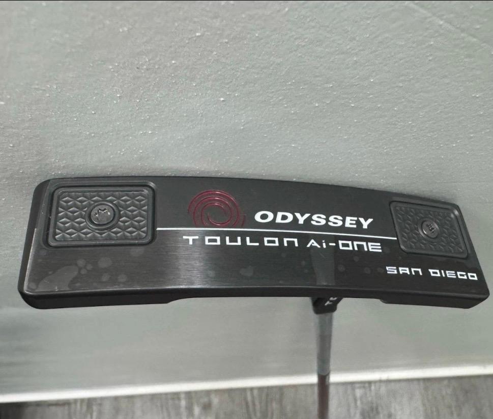 Putter Toulon Design San Diego 34 Right Steel Brand New 10.0 Blade Men