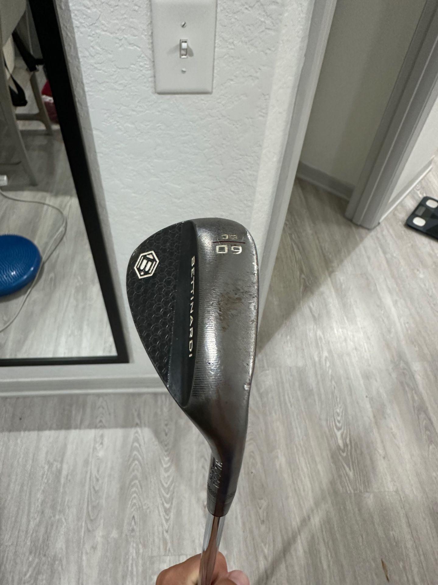 Wedge Bettinardi 110-120g HLX 3.0 Black Smoke 60° Below Average 7.0 Steel Stiff Right Men