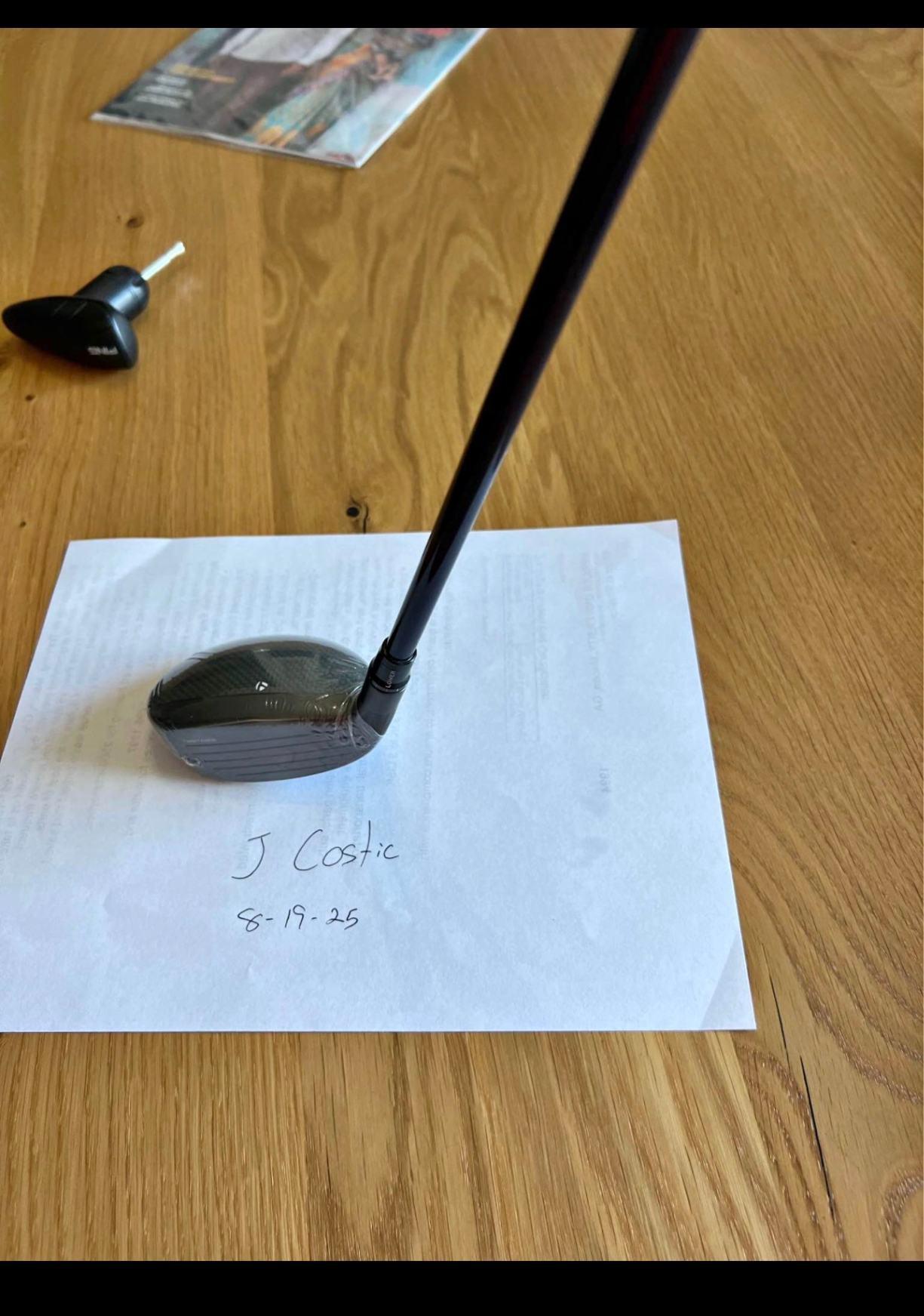 Hybrid TaylorMade Qi35 3 Hybrid Brand New 10.0 Graphite Extra Stiff Right