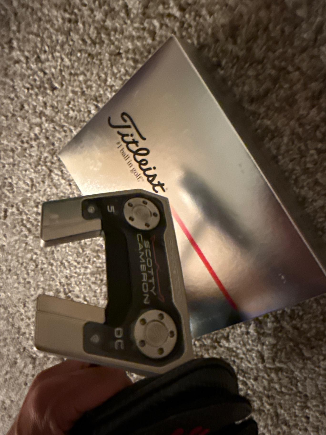 Putter Scotty Cameron PHANTOM5OC 34 Mallet Brand New 10.0 Steel Right Men
