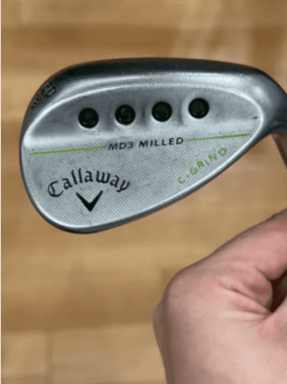 Wedge Callaway MD3 Milled Black C Grind Below Average 7.0 Right 60°