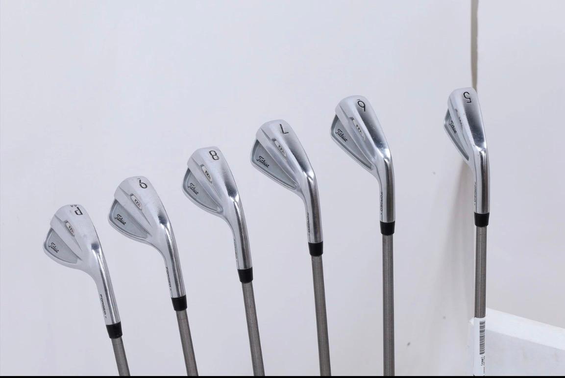 Iron Titleist T100 2021 100-110g Mint 9.5 Graphite PW-5 (6 clubs) Stiff Right Men