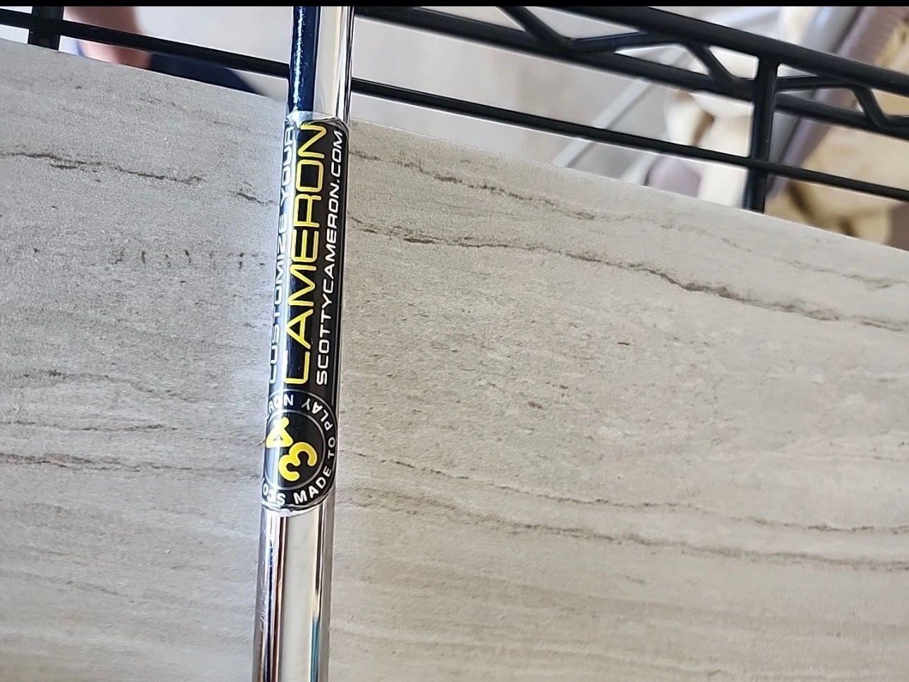 Putter Scotty Cameron Scotty Cameron Phantom X 12.5 34 Mallet Average 8.0 Steel Right Men