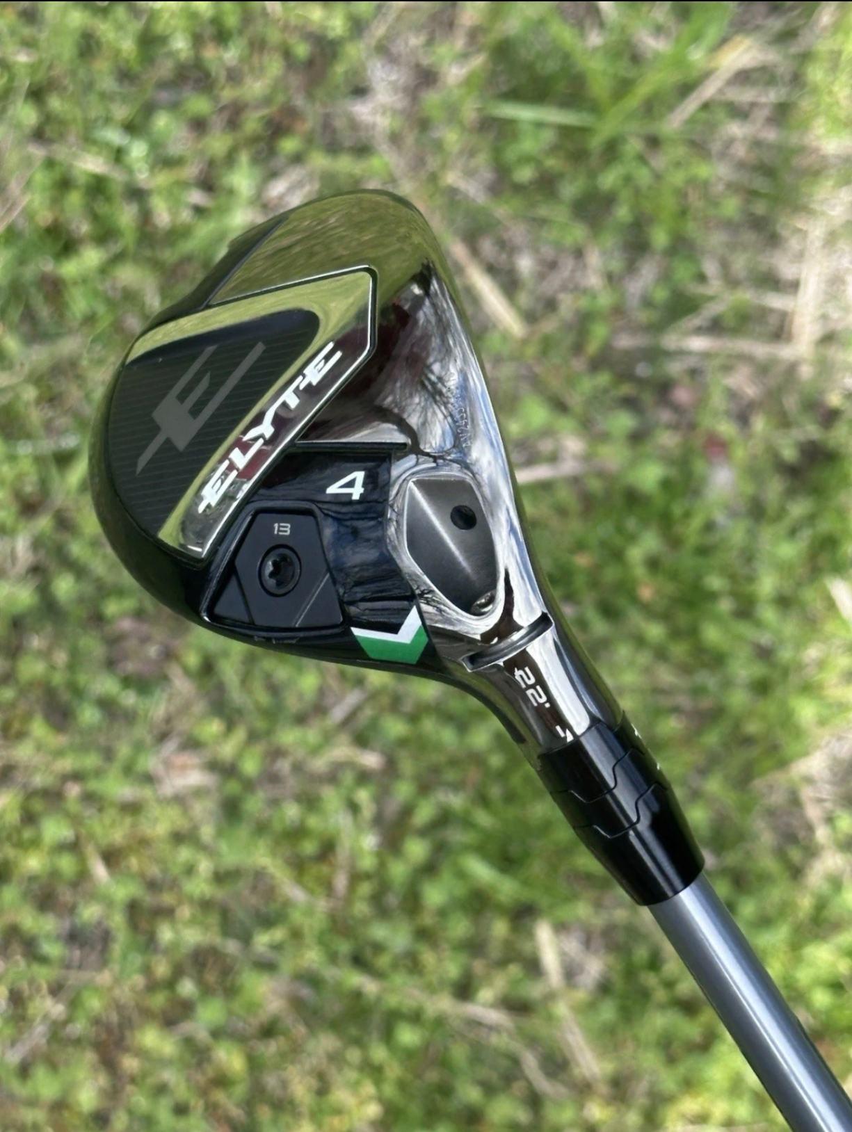 Hybrid Callaway Elyte 4 Hybrid Mint 9.5 Graphite Stiff Right 70-80g