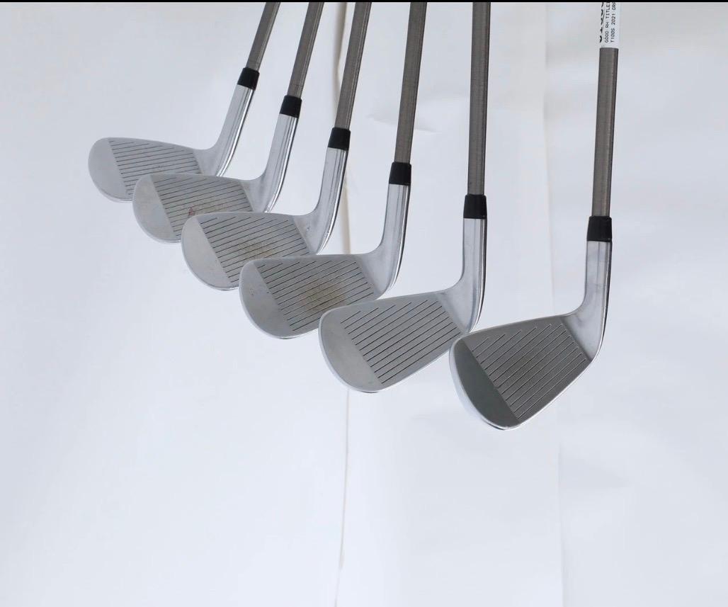 Iron Titleist T100 2021 100-110g Mint 9.5 Graphite PW-5 (6 clubs) Stiff Right Men