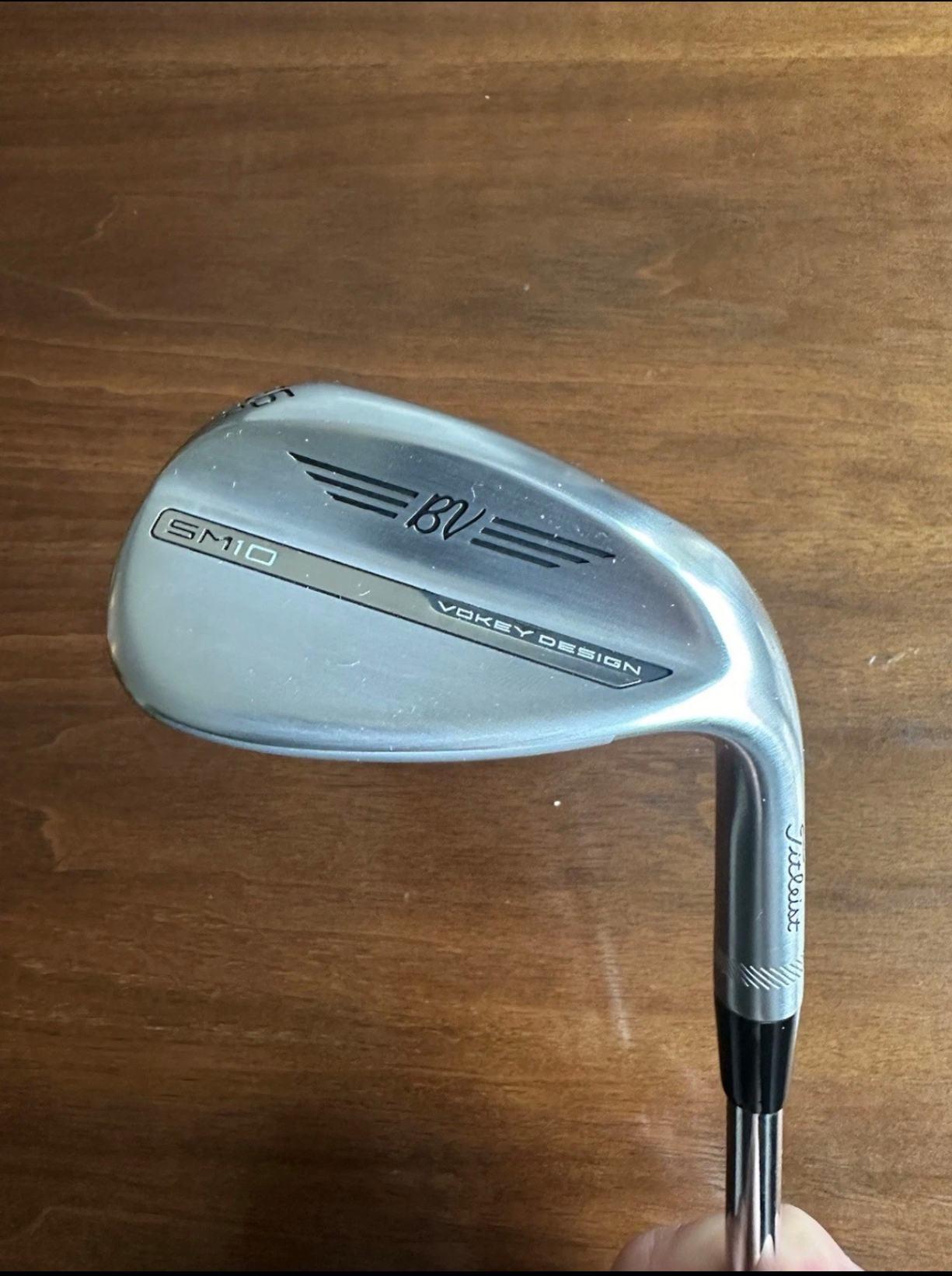 Wedge Titleist Vokey SM10 Tour Chrome D Grind 56° Brand New 10.0 Steel Right Men
