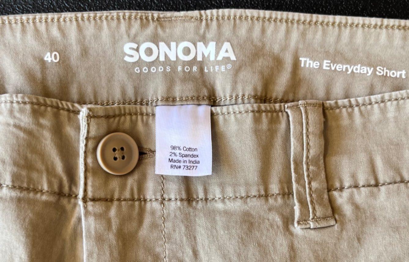 Men´s Appare Men´s Golf Shorts 40L (M Long) Khaki Good Condition 8.0