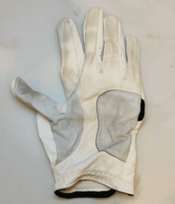 Glove FootJoy White Cadet Medium Right Men Used