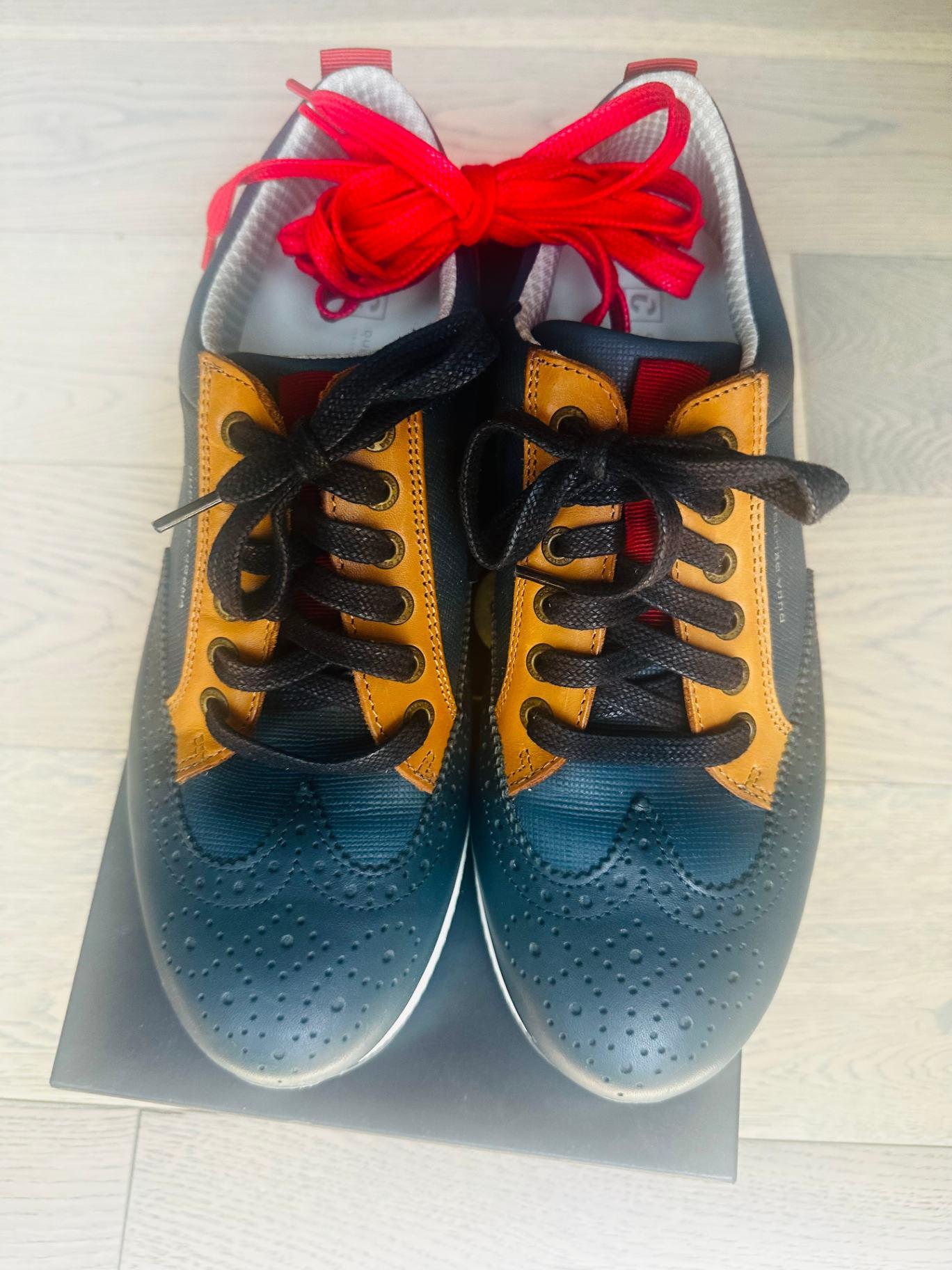 Men´s Shoe Duca Del Cosma 9 Medium Excellent Condition 9.0 Blue